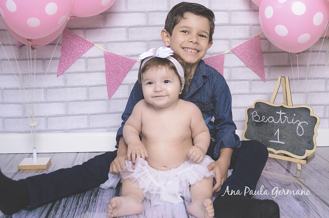 Smash the Cake Estúdio menina