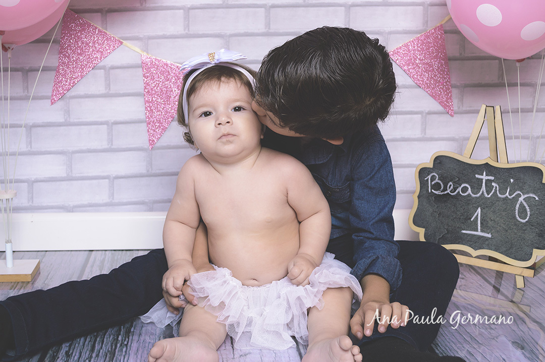 Smash the Cake Estúdio menina