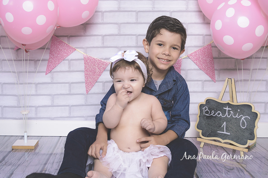 Smash the Cake Estúdio menina