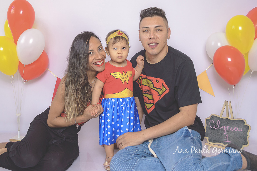 ensaio smash the cake: mulher maravilha 12