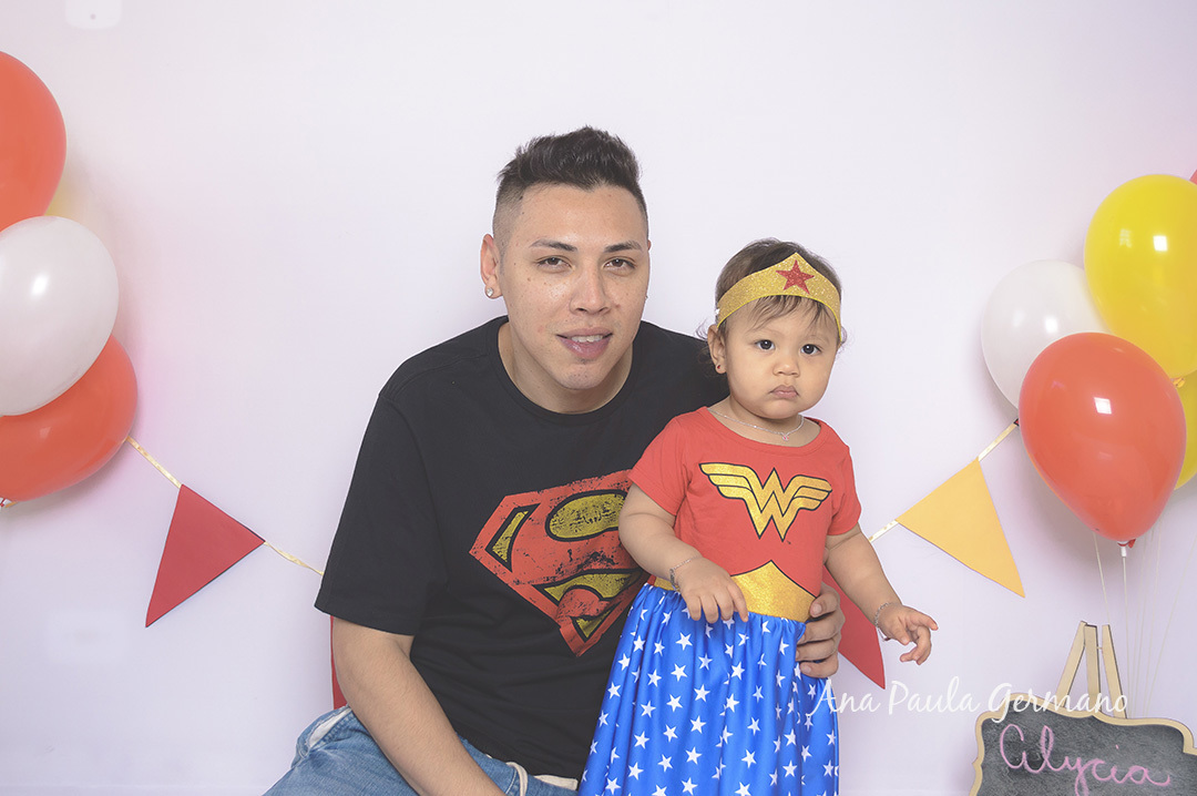 ensaio smash the cake: mulher maravilha 17