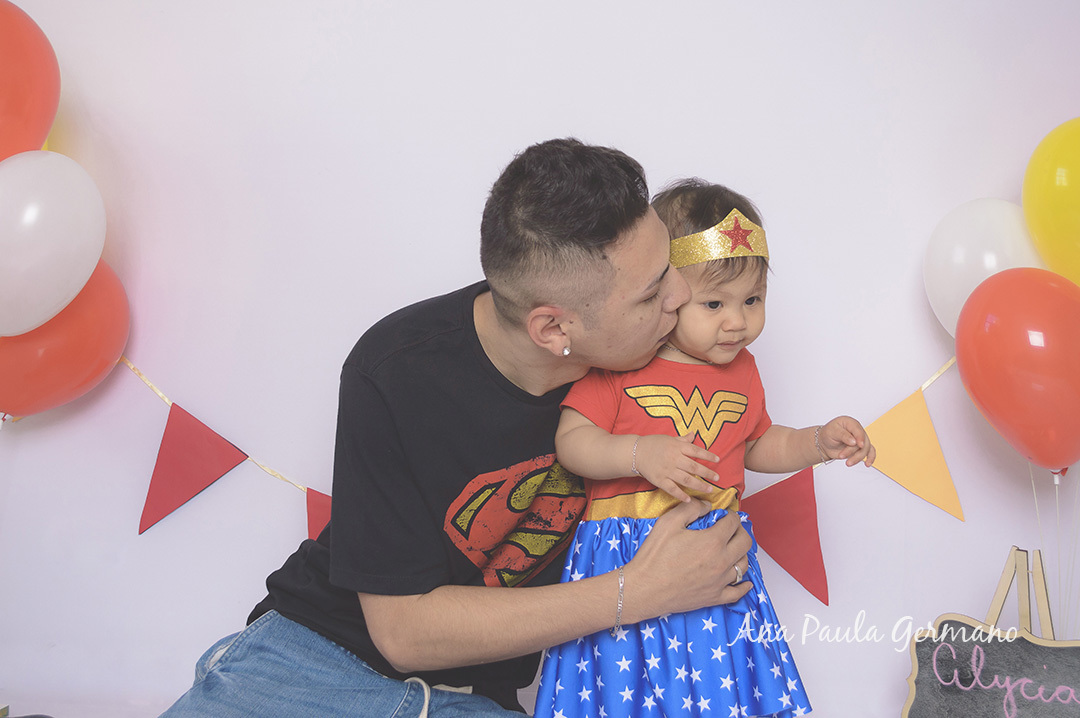 ensaio smash the cake: mulher maravilha 18