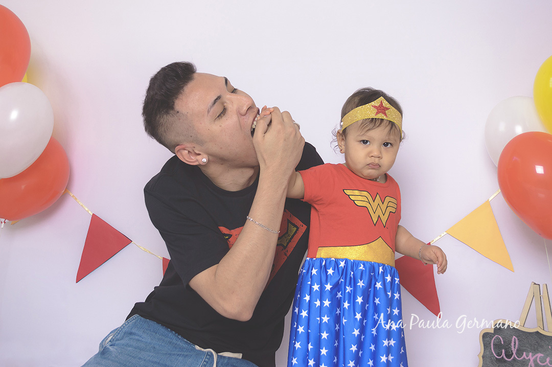 ensaio smash the cake: mulher maravilha 19