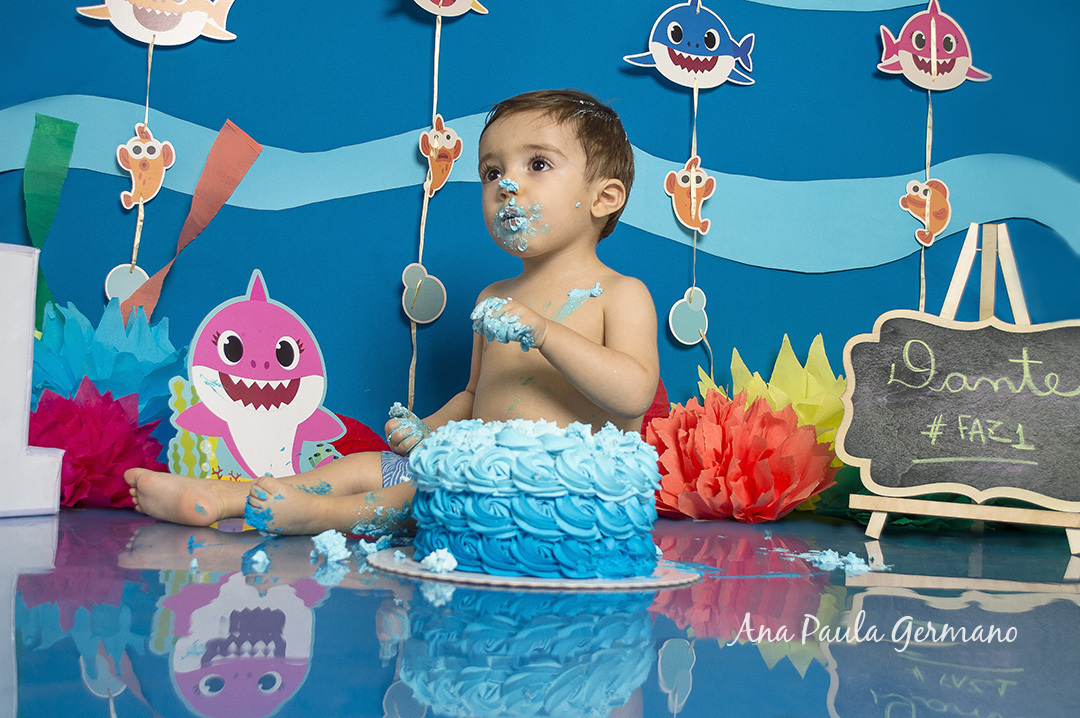Smash the Cake Baby Shark 34