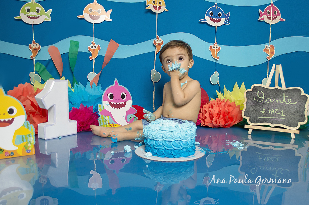Smash the Cake Baby Shark 35