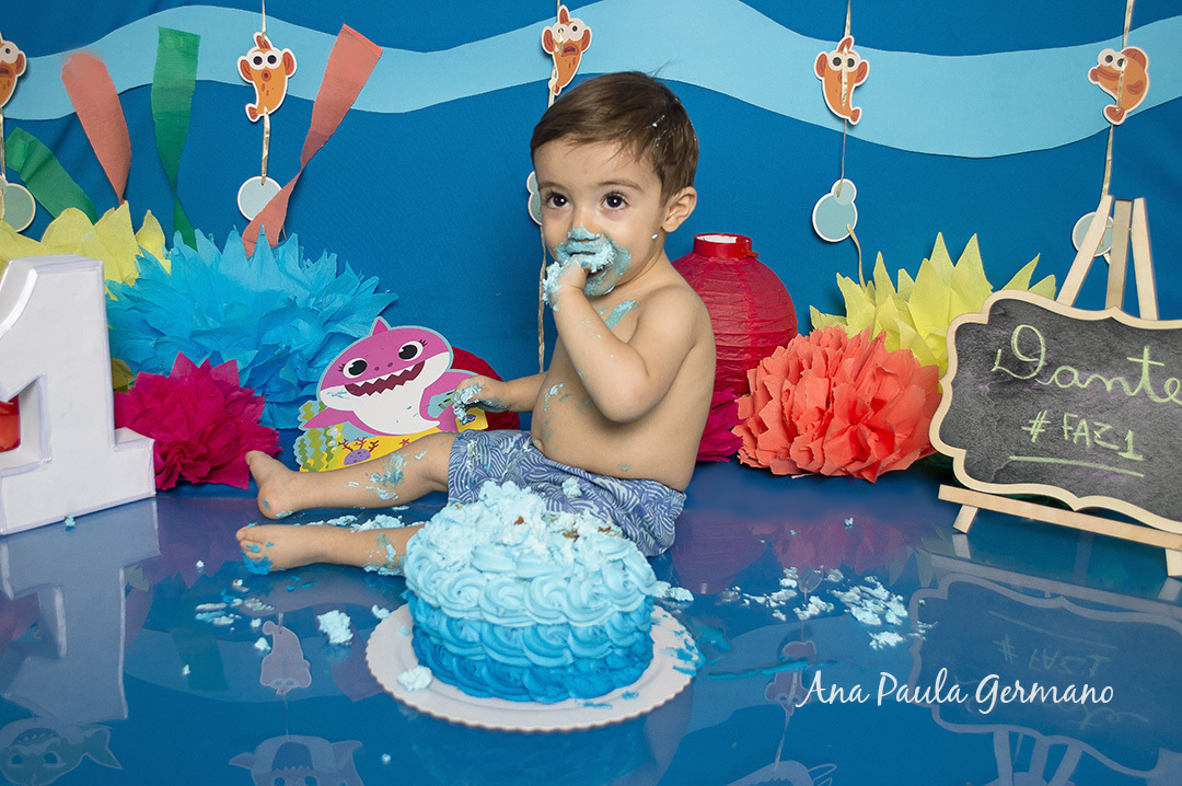 Smash the Cake Baby Shark 44