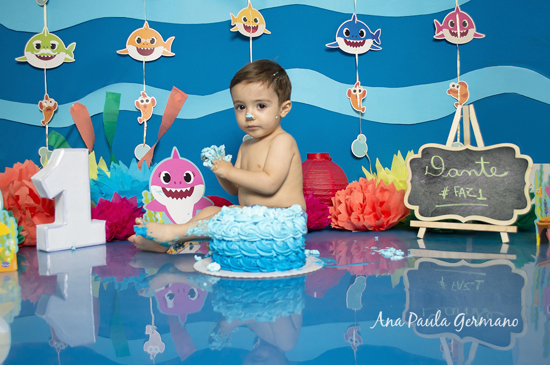 Smash the Cake Baby Shark 30