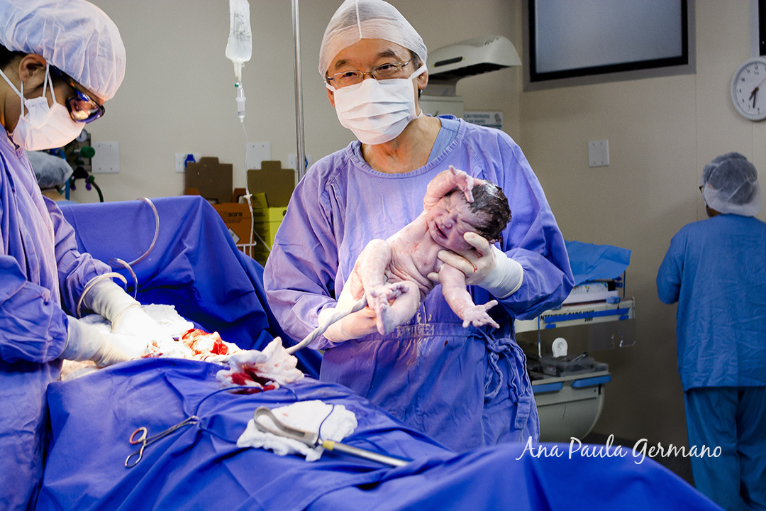 Fotografia de Parto - Hospital Nipo Brasileiro/SP | Nascimento bebê Heitor 15