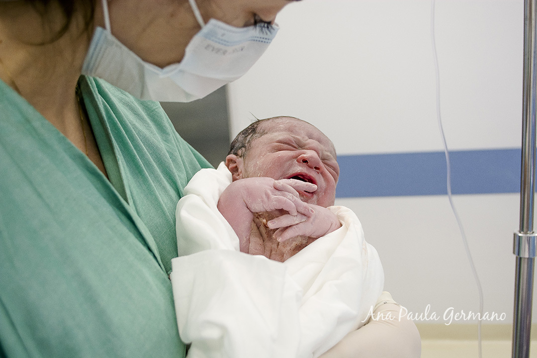 Fotografia de Parto - Maternidade Santa Maria - Nascimento do Davi | 21