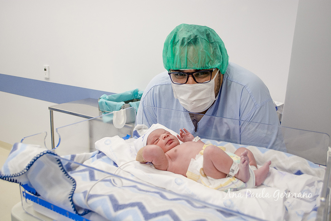 Fotografia de Parto - Maternidade Santa Maria - Nascimento do Davi | 37
