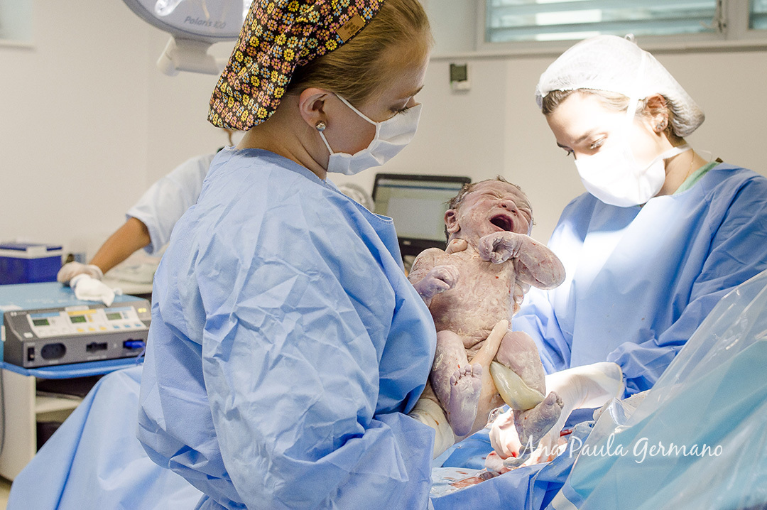 Fotografia de Parto - Maternidade Santa Maria - Nascimento do Davi | 15