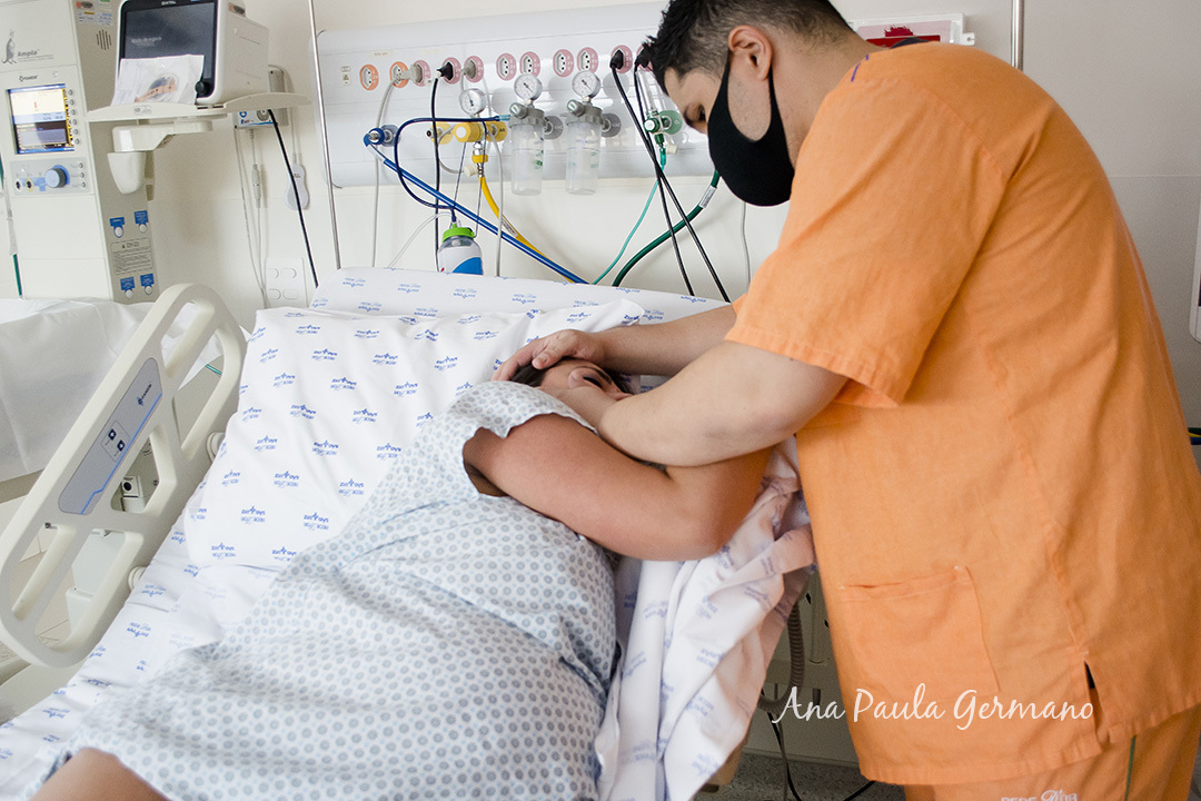 Fotógrafo de Parto Hospital São Luiz São Caetano | Nascimento Bebê Giovanna | 9