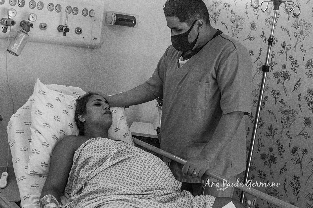 Fotógrafo de Parto Hospital São Luiz São Caetano | Nascimento Bebê Giovanna | 2