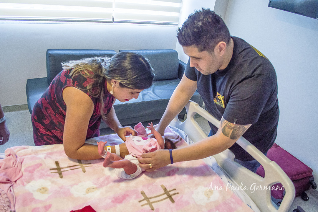 Hospital São Luiz São Caetano - Ensaio Fresh 24h - Bebê Giovanna | 33