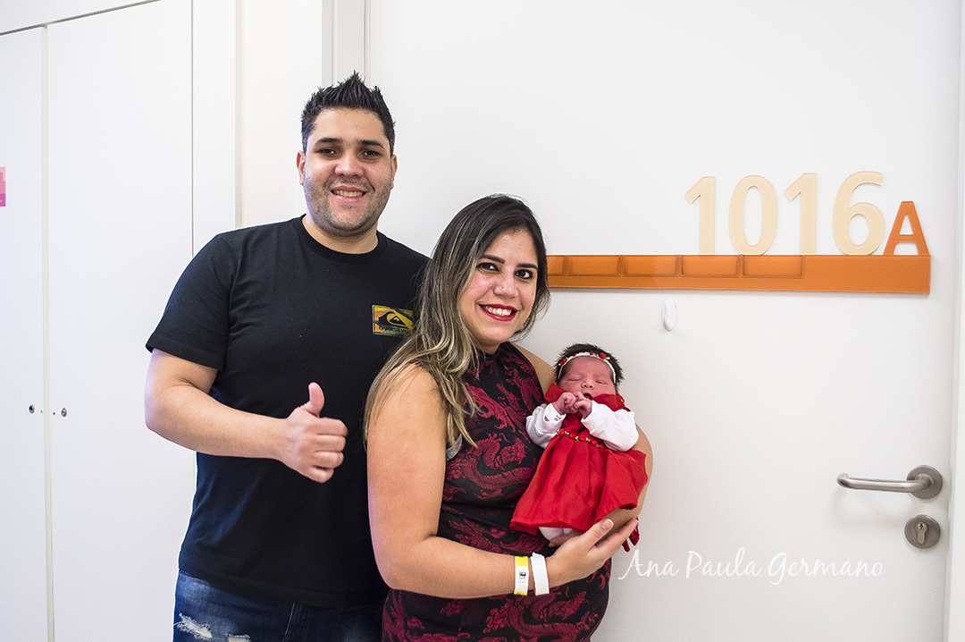 Hospital São Luiz São Caetano - Ensaio Fresh 24h - Bebê Giovanna | 36