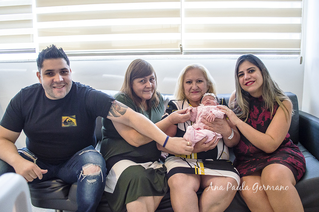 Hospital São Luiz São Caetano - Ensaio Fresh 24h - Bebê Giovanna | 17