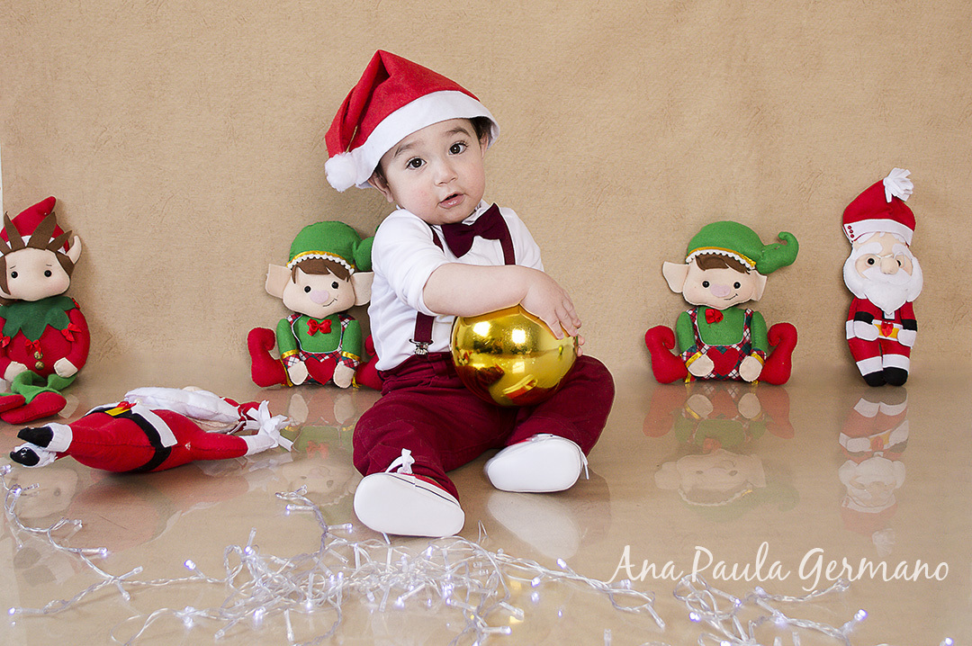 Acompanhamento primeiro ano - Ensaio de natal