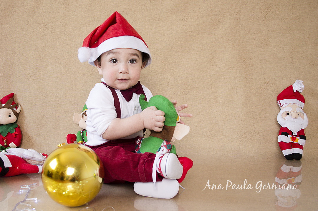 Acompanhamento primeiro ano - Ensaio de natal