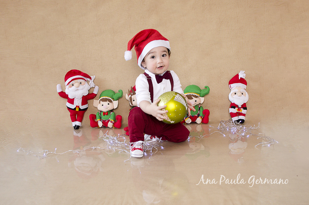 Acompanhamento primeiro ano - Ensaio de natal