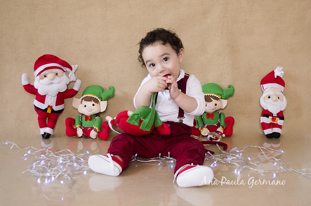 Acompanhamento primeiro ano - Ensaio de natal