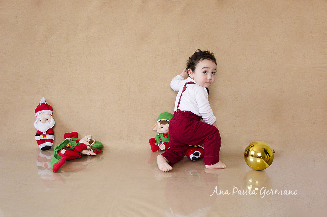 Acompanhamento primeiro ano - Ensaio de natal