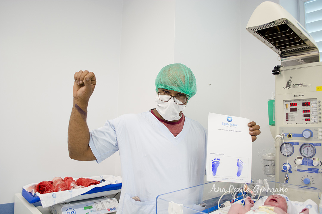 Fotografia de Parto - Hospital Santa  Maria - Rede Santa Joana - São Paulo - SP - Nascimento do Pedro Henrique | 33