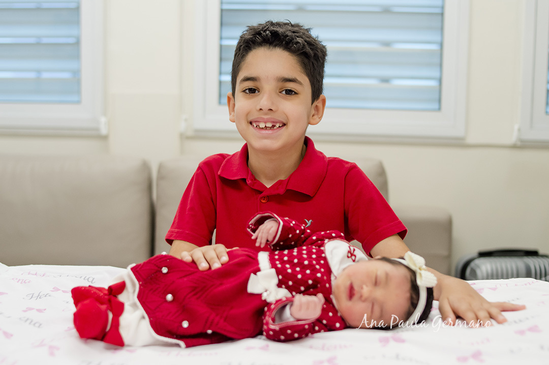 Ensaio Fresh - Hospital São Luiz Itaim - Bebê Helena | 44