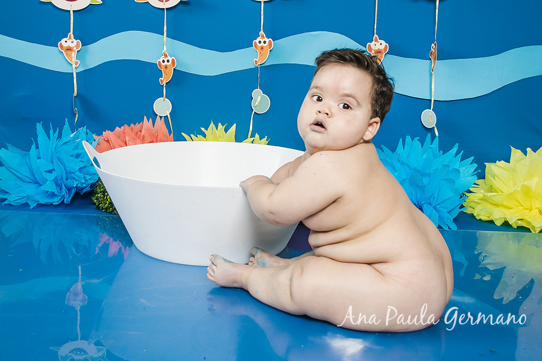 smash the cake Baby shark