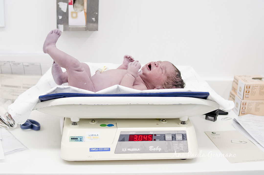 Fotografia de Parto - Maternidade Santa Joana - São Paulo/SP - O Nascimento da Isabella | 18