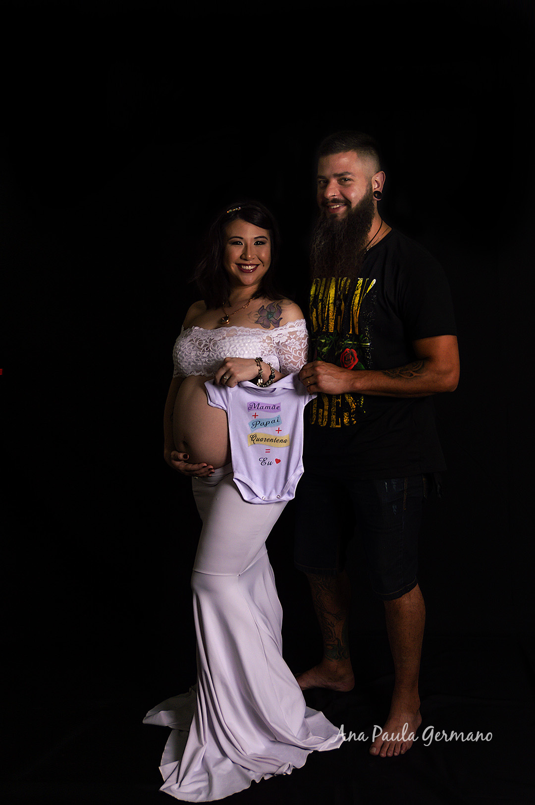 Ensaio Gestante - Estúdio em São Paulo/SP - Grávida: Larissa | 11