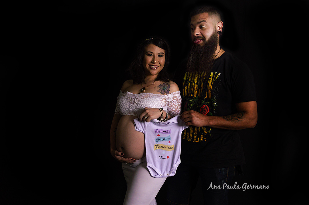 Ensaio Gestante - Estúdio em São Paulo/SP - Grávida: Larissa | 12