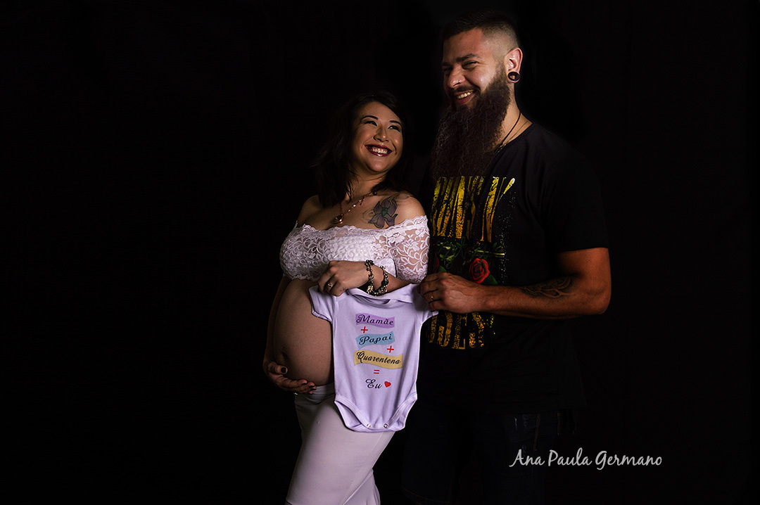 Ensaio Gestante - Estúdio em São Paulo/SP - Grávida: Larissa | 13