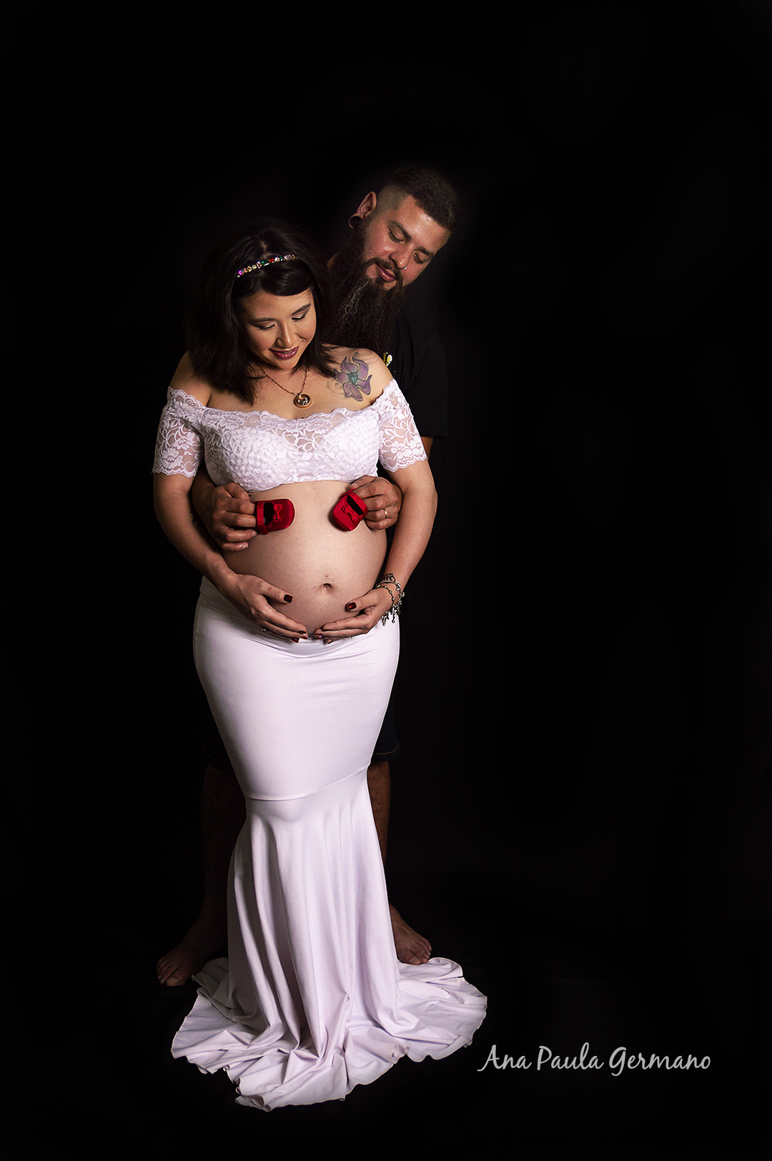 Ensaio Gestante - Estúdio em São Paulo/SP - Grávida: Larissa | 8
