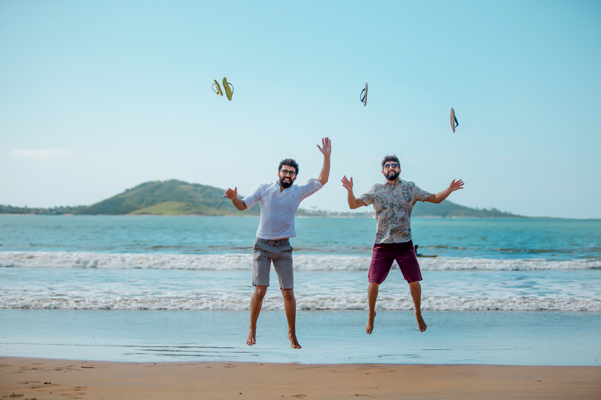 Ensaio fotográfico em Guarapari, feita pelo Studio JAMC.