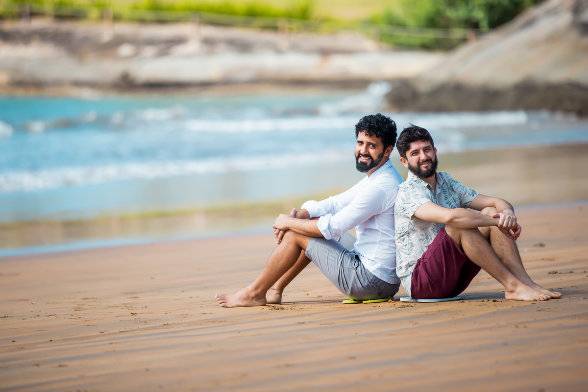 Ensaio fotográfico em Guarapari, feita pelo Studio JAMC.