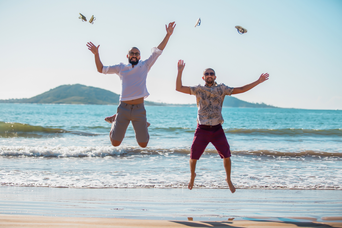 Ensaio fotográfico em Guarapari, feita pelo Studio JAMC.