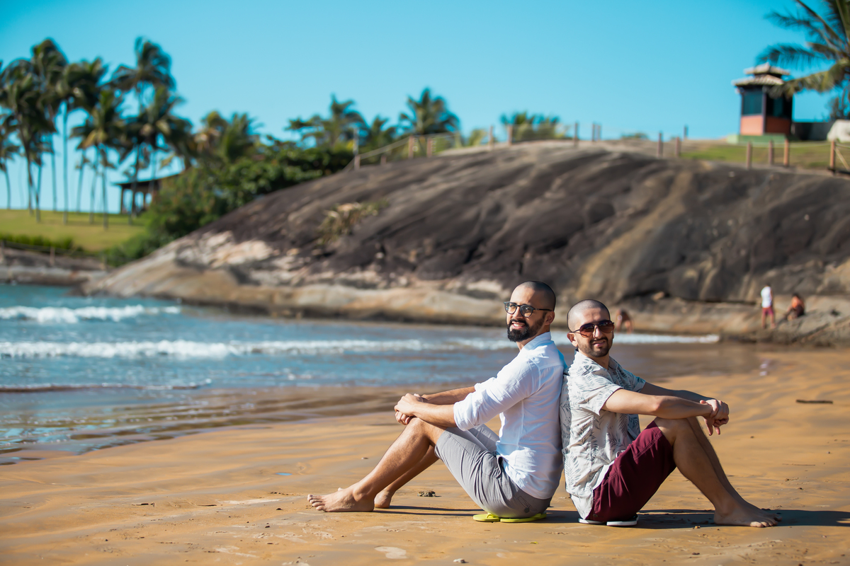 Ensaio fotográfico em Guarapari, feita pelo Studio JAMC.