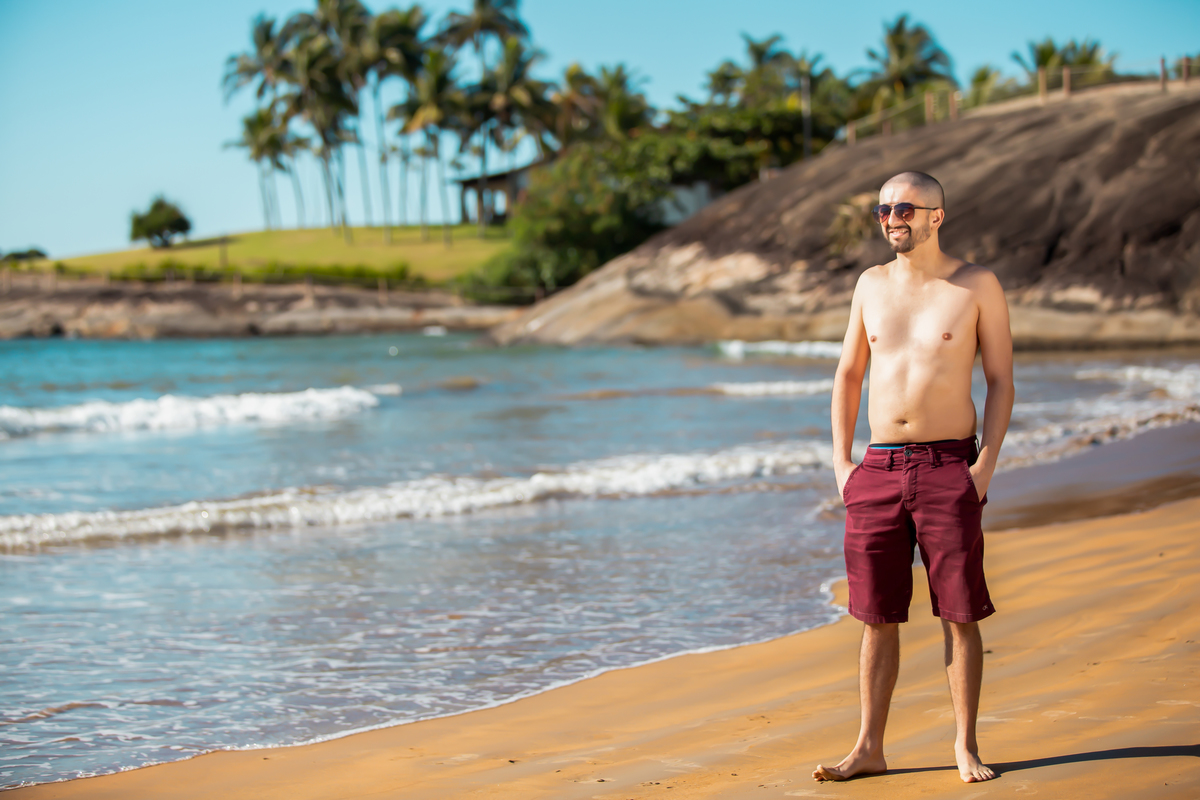 Ensaio fotográfico em Guarapari, feita pelo Studio JAMC.