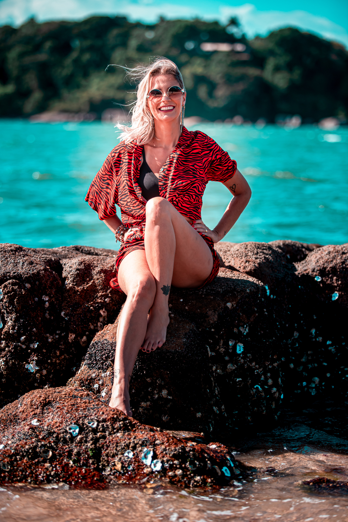 Ensaio fotográfico na Ilha do Frade,  em Vitória,  feita pelo Studio JAMC.