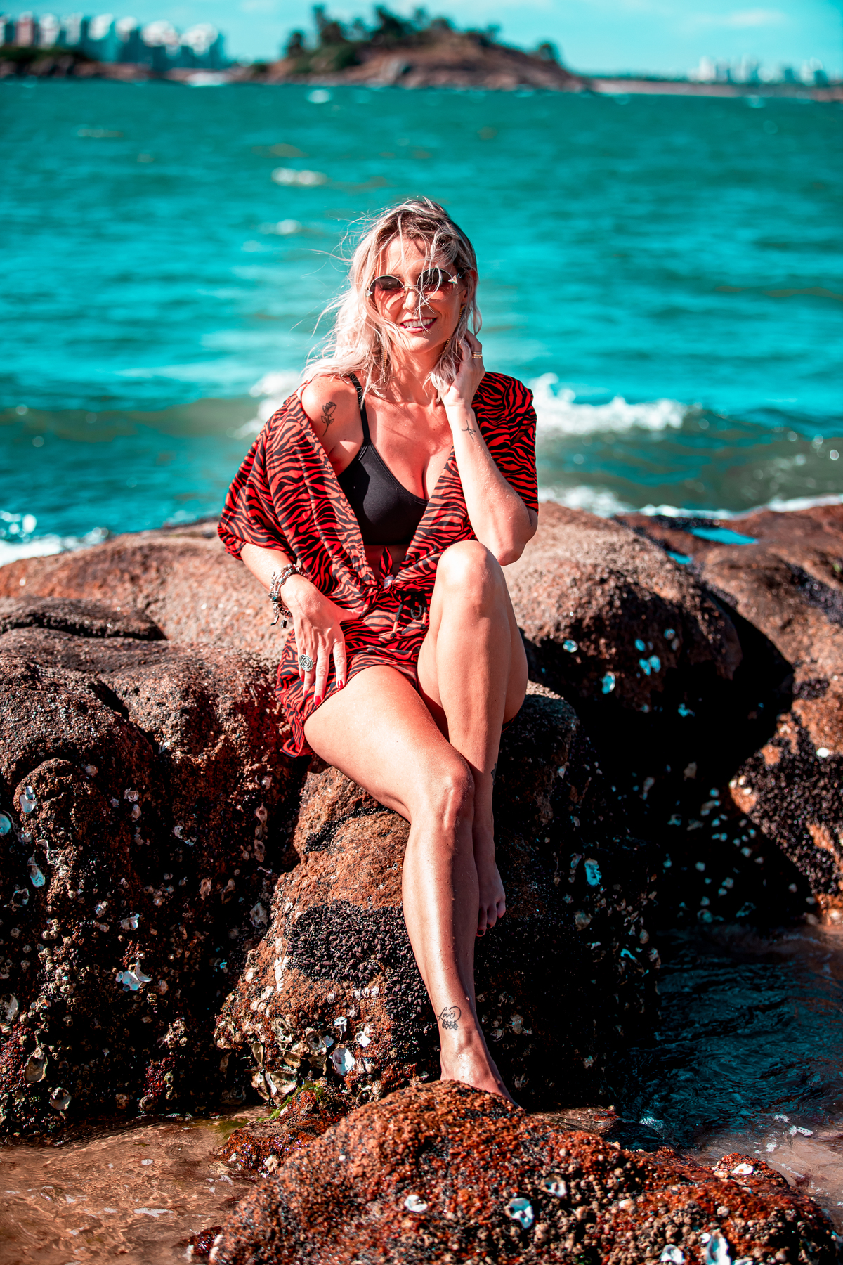 Ensaio fotográfico na Ilha do Frade,  em Vitória,  feita pelo Studio JAMC.