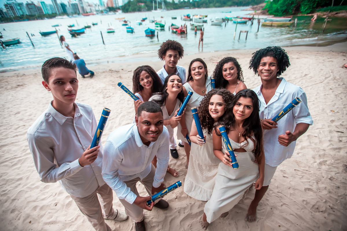 Formatura da turma ensino médio feito pelo Studio JAMC em Vila Velha-ES