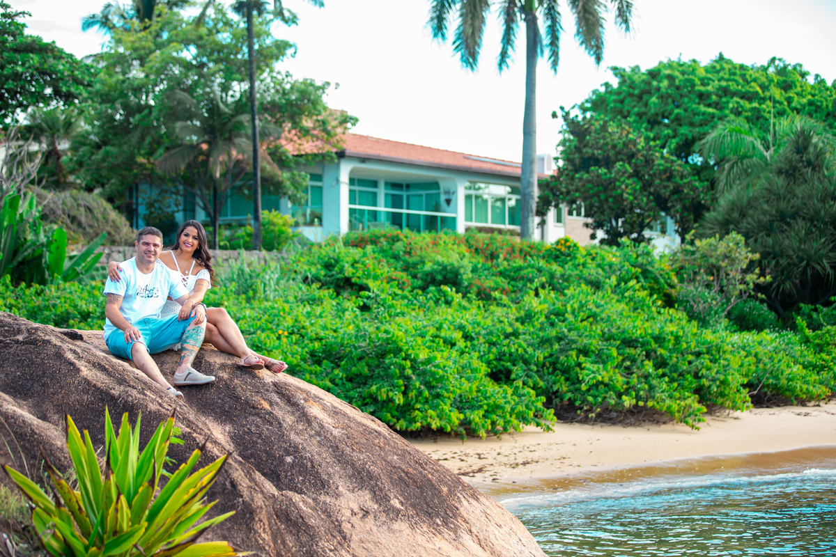 Ensaio fotográfico na Ilha do Frade,  em Vitória,  feita pelo Studio JAMC.
