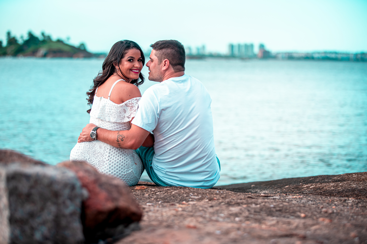 Ensaio fotográfico na Ilha do Frade,  em Vitória,  feita pelo Studio JAMC.