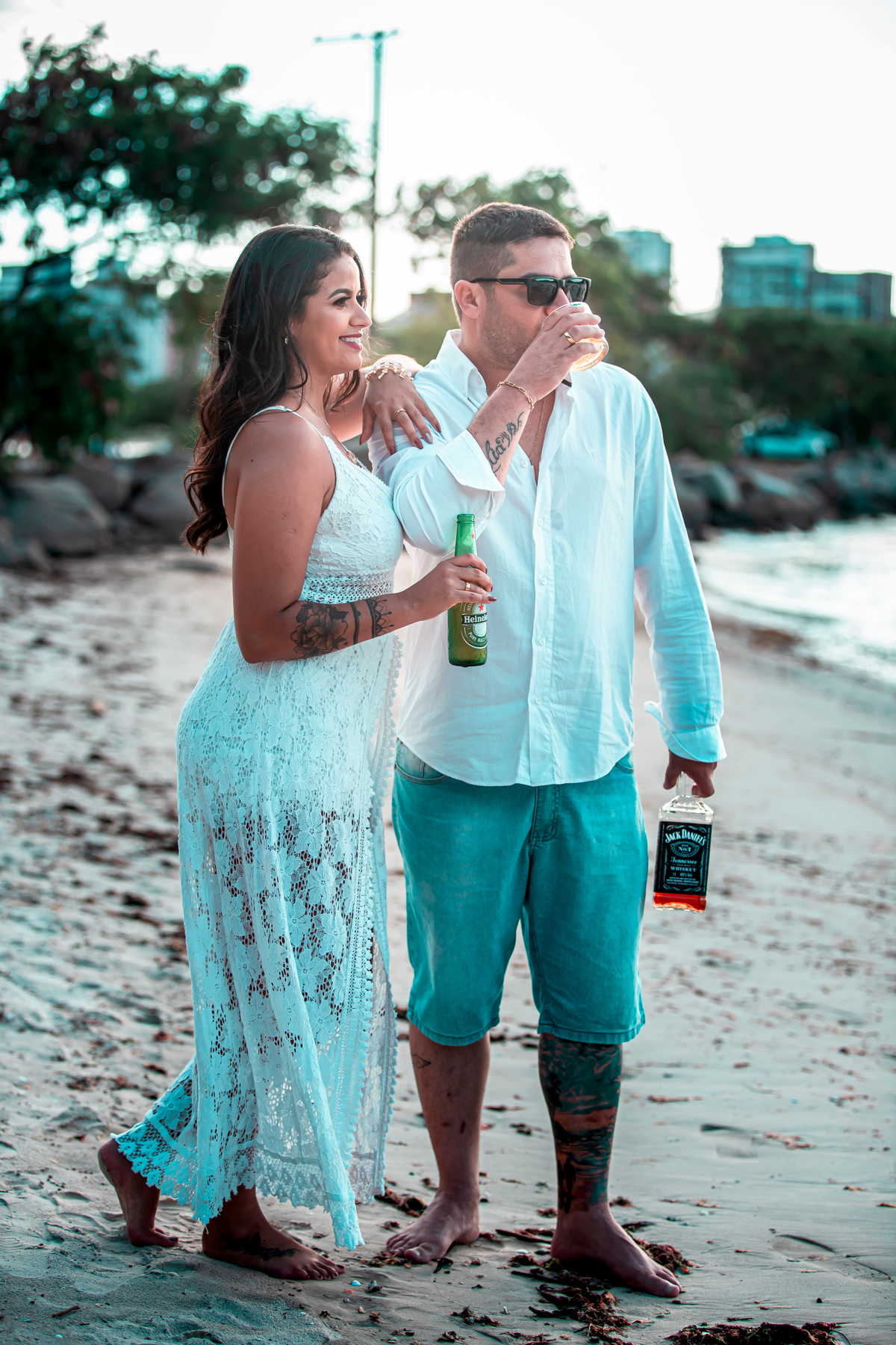 Ensaio fotográfico na Ilha do Frade,  em Vitória,  feita pelo Studio JAMC.