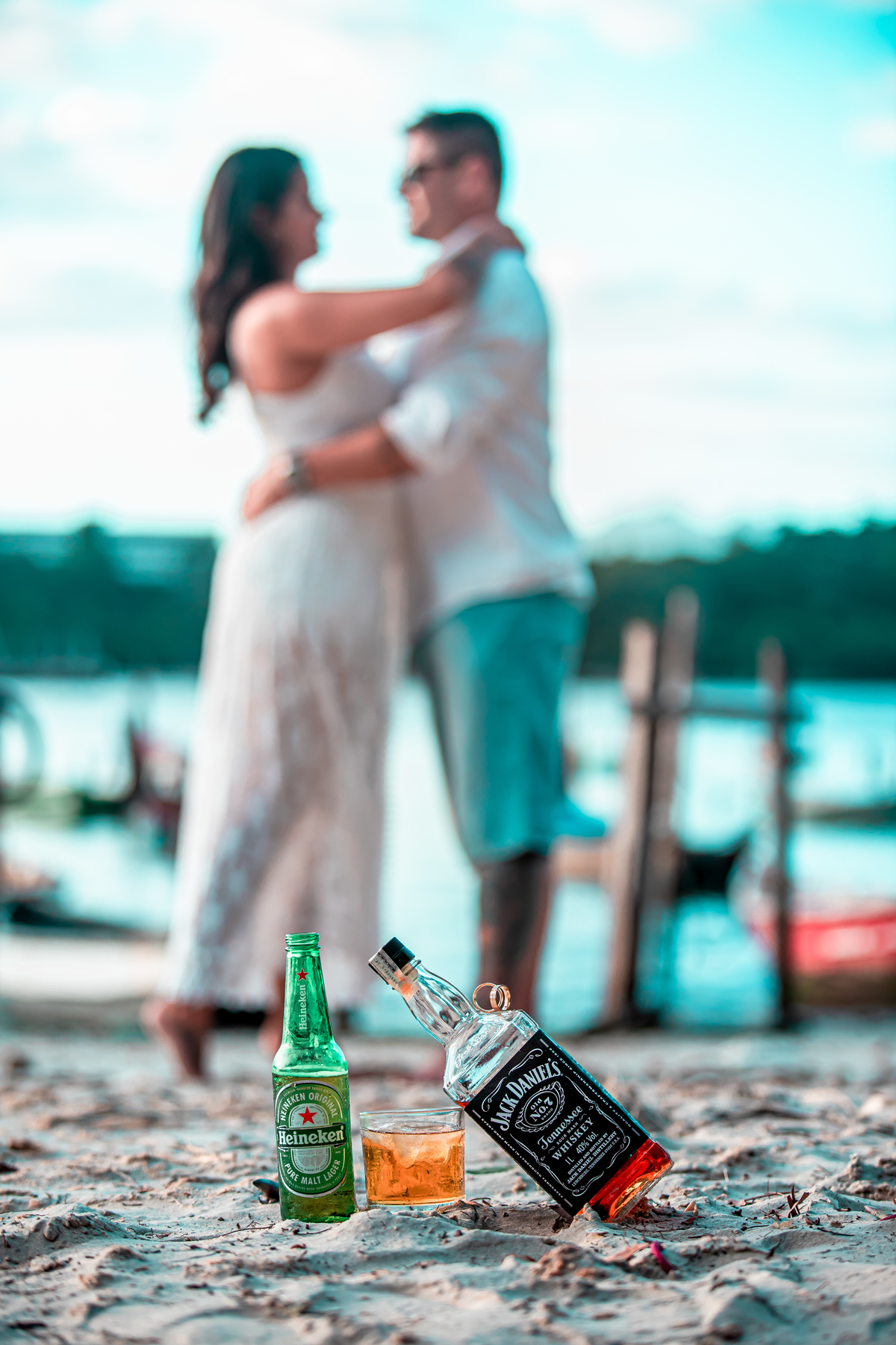 Ensaio fotográfico na Ilha do Frade,  em Vitória,  feita pelo Studio JAMC.