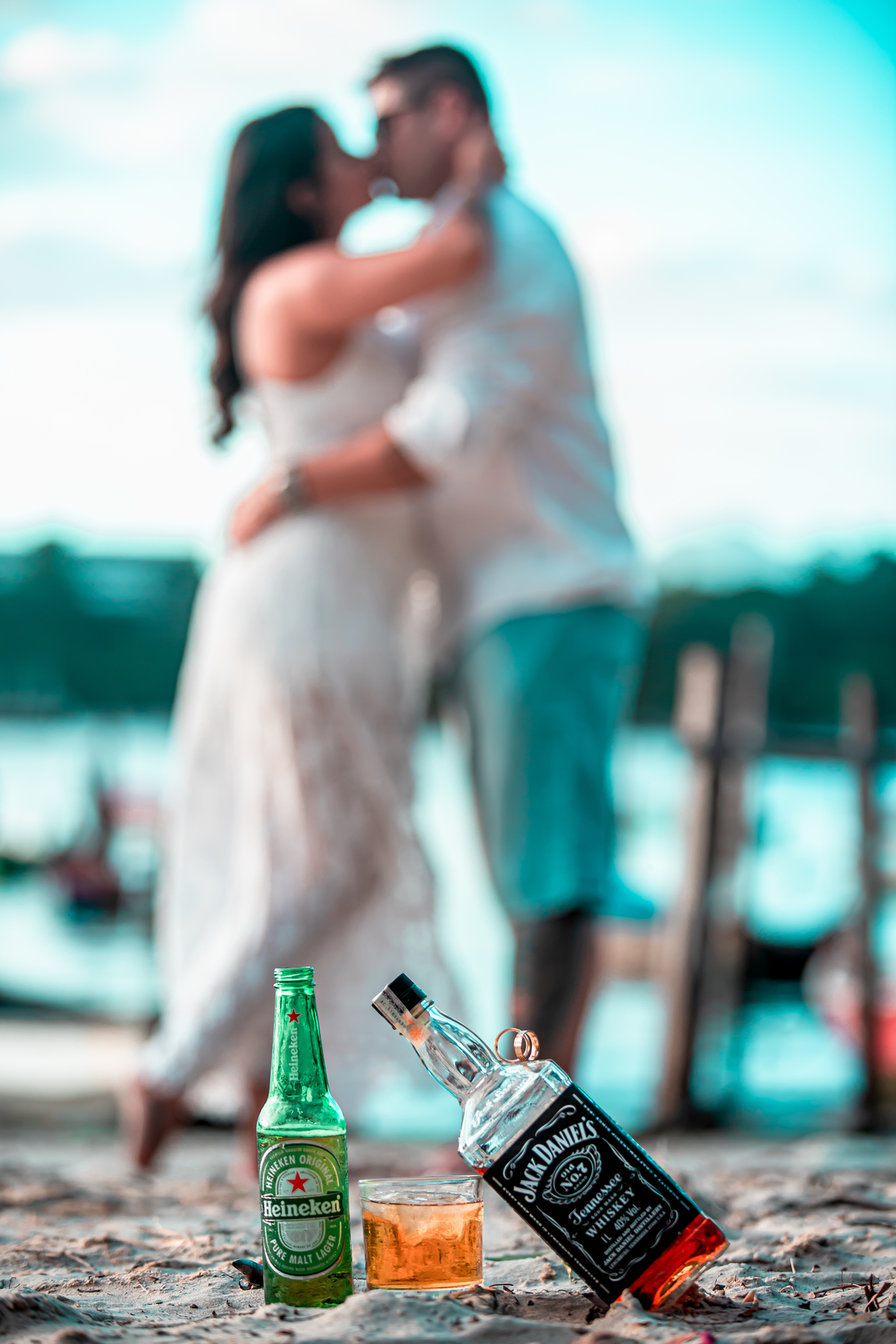Ensaio fotográfico na Ilha do Frade,  em Vitória,  feita pelo Studio JAMC.