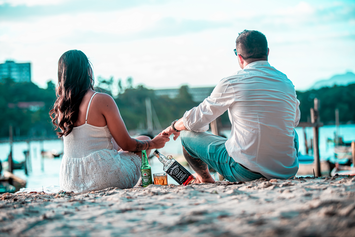 vEnsaio fotográfico na Ilha do Frade,  em Vitória,  feita pelo Studio JAMC.