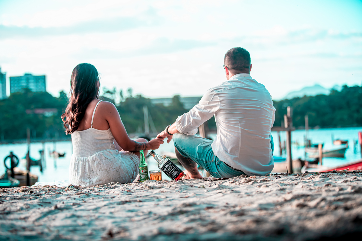 Ensaio fotográfico na Ilha do Frade,  em Vitória,  feita pelo Studio JAMC.