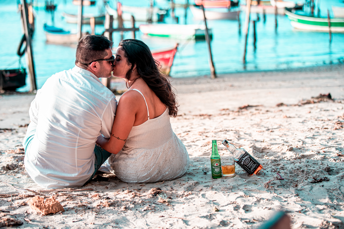 Ensaio fotográfico na Ilha do Frade,  em Vitória,  feita pelo Studio JAMC.