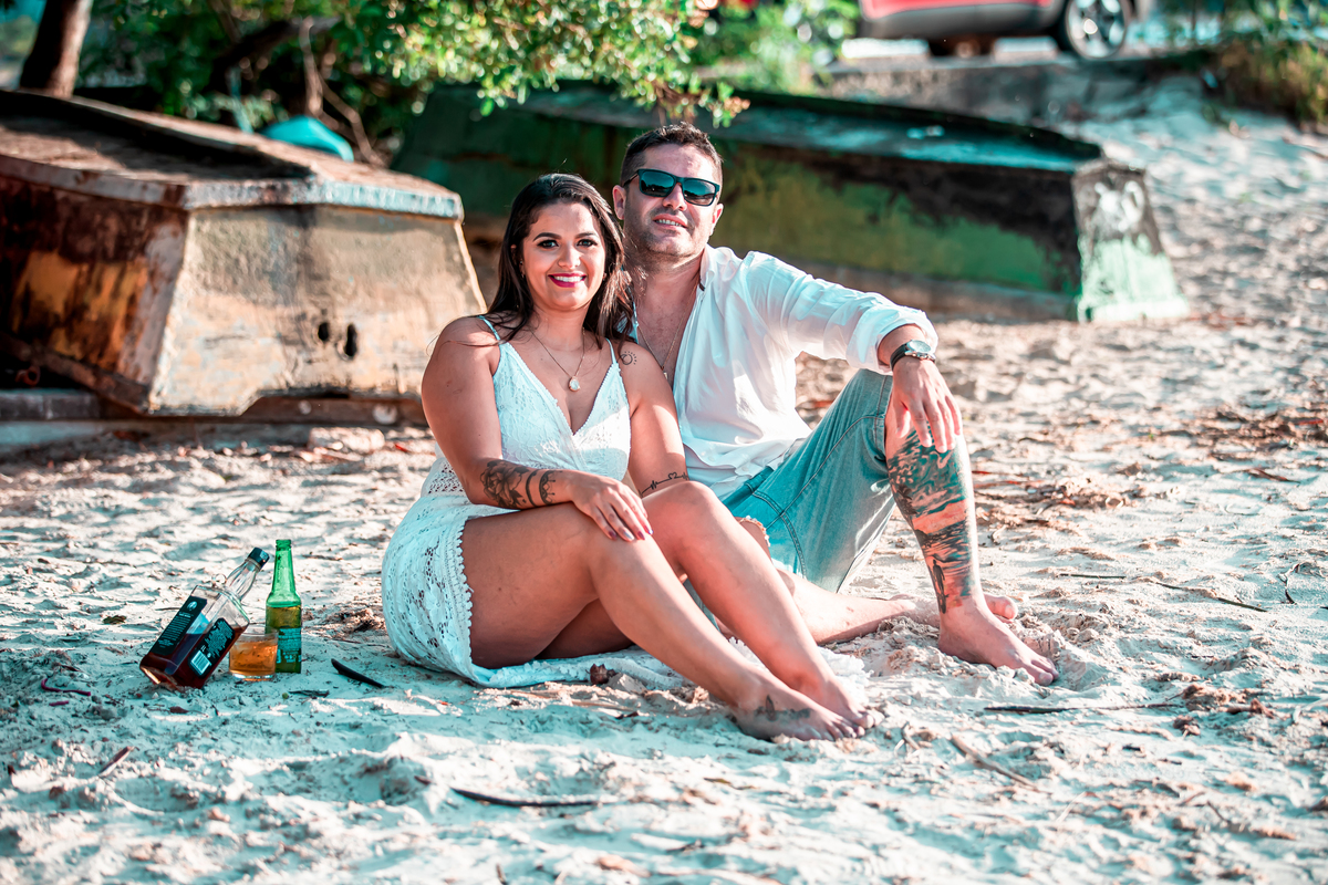 Ensaio fotográfico na Ilha do Frade,  em Vitória,  feita pelo Studio JAMC.